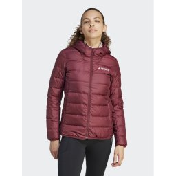 adidas Pehelykabát Terrex Multi Light Down IP6035 Piros Slim Fit