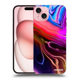 Átlátszó szilikon tok az alábbi mobiltelefonokra Apple iPhone 15 - Electric