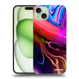 Átlátszó szilikon tok az alábbi mobiltelefonokra Apple iPhone 15 Plus - Electric