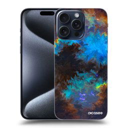 Fekete szilikon tok az alábbi mobiltelefonokra Apple iPhone 15 Pro Max - Space