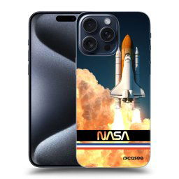 Átlátszó szilikon tok az alábbi mobiltelefonokra Apple iPhone 15 Pro Max - Space Shuttle