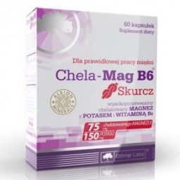 Olimp Labs Szerves Magnézium-biszglicinát B6 + Kálium - izomgörcsök ellen - 60db