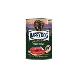 Happy Dog pur konzerv ló ízesítésű nedves állateledel felnőtt kutyák számára 6X400 g