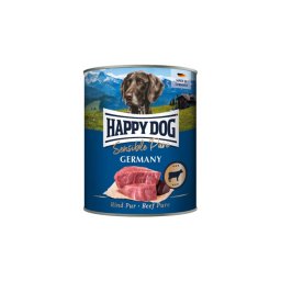 Happy Dog pur konzerv marha ízesítésű nedves állateledel felnőtt kutyák számára 6X800 g