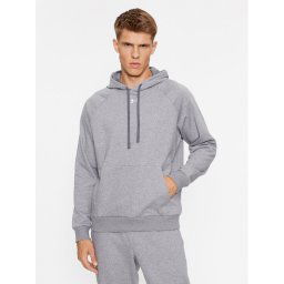 Under Armour Pulóver Ua Rival Fleece Hoodie 1379757 Szürke Loose Fit