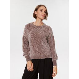 Guess Sweater W3BR65 Z3BB0 Bézs Regular Fit
