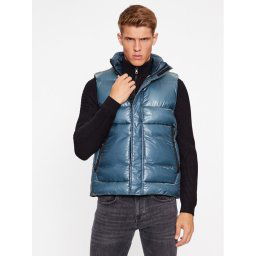 Boss Mellény Odaina 50498223 Kék Regular Fit