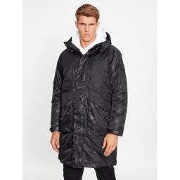 EA7 Emporio Armani Télikabát 6RPK04 PNERZ 1200 Fekete Regular Fit