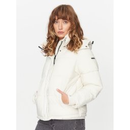 Pepe Jeans Pehelykabát Morgan PL402273 Fehér Regular Fit
