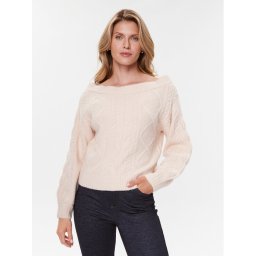Guess Sweater W3BR16 Z2YZ2 Rózsaszín Relaxed Fit
