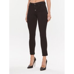 Liu Jo Farmer UF3054 D4614 Fekete Slim Fit