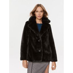 Guess Szőrme Corinne W3BL57 WFSI0 Fekete Regular Fit