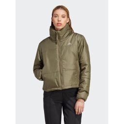 adidas Pehelykabát BSC Insulated HT8751 Zöld Loose Fit