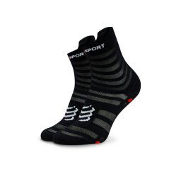 Compressport Unisex Magasszárú Zokni Pro Racing Socks V4.0 Ultralight Run High XU00050B Fekete