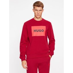Hugo Pulóver Duragol222 50467944 Piros Regular Fit