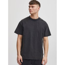Solid Póló 21107878 Fekete Regular Fit