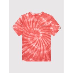 Vans Póló Burst Tie Dye VN0A7TU9 Rózsaszín Classic Fit