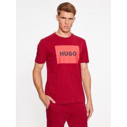 Hugo Póló Dulive222 50467952 Piros Regular Fit