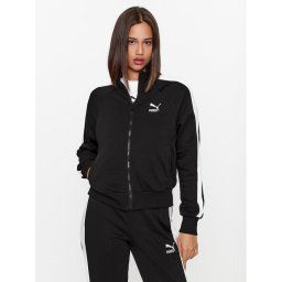 Puma Pulóver Iconic T7 530078 Fekete Regular Fit