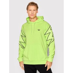 adidas Pulóver Sprt Lightning HE4716 Zöld Regular Fit