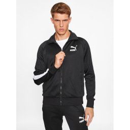 Puma Pulóver Iconic T7 530094 Fekete Regular Fit