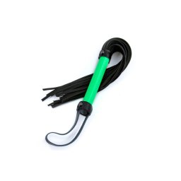 NS Toys Electra Flogger - Fetish kellék, Green