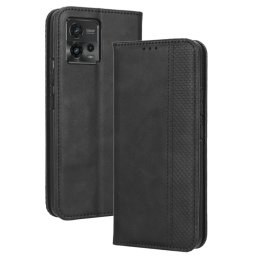 BUSINESS pénztárcavédő Motorola Moto G72 fekete