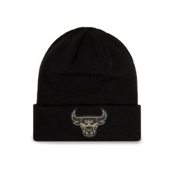 New Era Sapka Badge Beanie Bulls 60364359 Fekete
