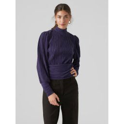 Vero Moda Blúz 10295544 Lila Regular Fit