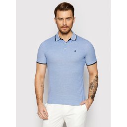Jack&Jones Pólóing Paulos 12136668 Kék Slim Fit