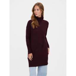 Vero Moda Kötött ruha 10199744 Lila Regular Fit