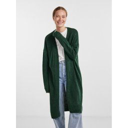 Pieces Kardigán 17139787 Zöld Regular Fit