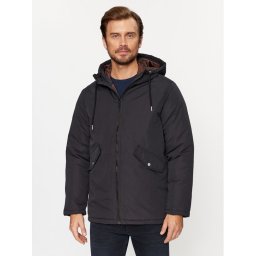 Jack&Jones Télikabát 12236010 Fekete Regular Fit