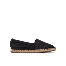 Tommy Hilfiger Espadrilles Basic Flat FW0FW06497 Fekete