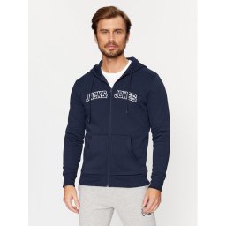 Jack&Jones Pulóver 12241567 Sötétkék Regular Fit