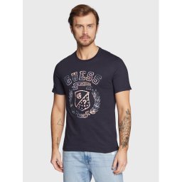 Guess Póló M3RI03 I3Z14 Sötétkék Slim Fit