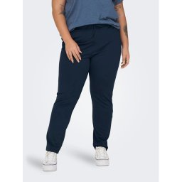 ONLY Carmakoma Szövet nadrág Goldtrash 15174938 Kék Regular Fit