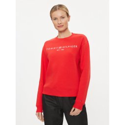 Tommy Hilfiger Pulóver WW0WW39791 Piros Regular Fit