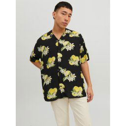 Jack&Jones Ing Luke 12227625 Fekete Relaxed Fit