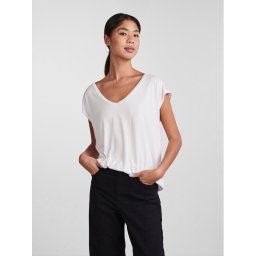 Pieces Póló 17095260 Fehér Regular Fit