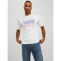 Jack&Jones Póló Euphori 12232256 Fehér Standard Fit