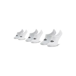 adidas 3 pár/csomag unisex bokazokni No-Show Socks 3P FM0676 Fehér
