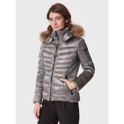 Frieda & Freddies Pehelykabát 8731C Szürke Slim Fit