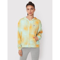 adidas Pulóver Allover Print HL6612 Színes Relaxed Fit