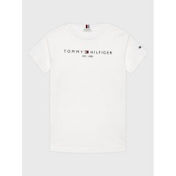 Tommy Hilfiger Póló Essential KS0KS00210 M Fehér Regular Fit