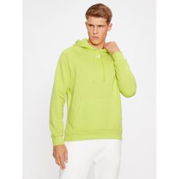 Under Armour Pulóver Ua Rival Fleece Hoodie 1379757 Sárga Loose Fit
