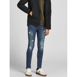 Jack&Jones Junior Farmer Dan Original 12192104 Kék Super Skinny Fit