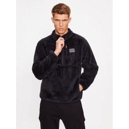 EA7 Emporio Armani Pulóver 6RPM47 PJSFZ 1200 Fekete Regular Fit