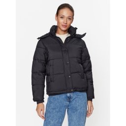 Pepe Jeans Pehelykabát Morgan PL402273 Fekete Regular Fit