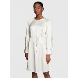 Boss Koktélruha Desatina 50482494 Ekru Regular Fit